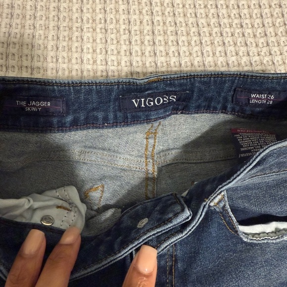 Vigoss Mid-Rise Jeans The Jagger Skinny Size 26 (#233) - Picture 2 of 9